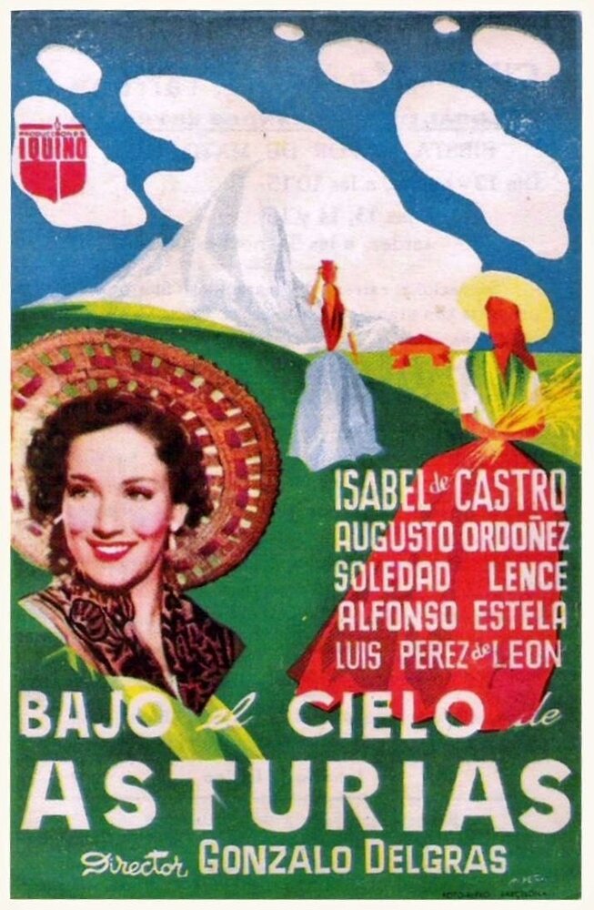 Bajo el cielo de Asturias (1951) постер