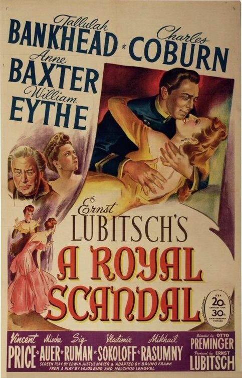 Королевский скандал (1945) постер