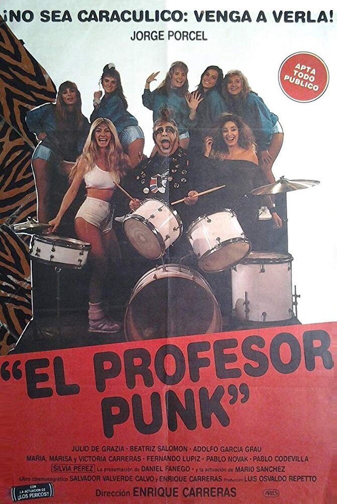 El profesor Punk (1988) постер
