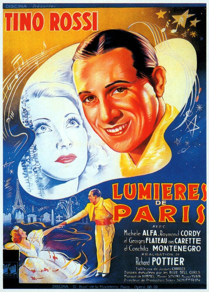 Огни Парижа (1938) постер