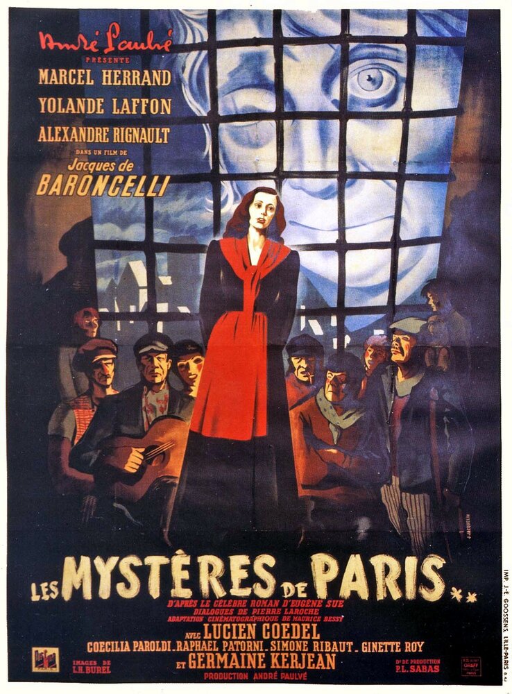 Парижские тайны (1943) постер