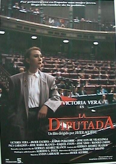 La diputada (1988) постер