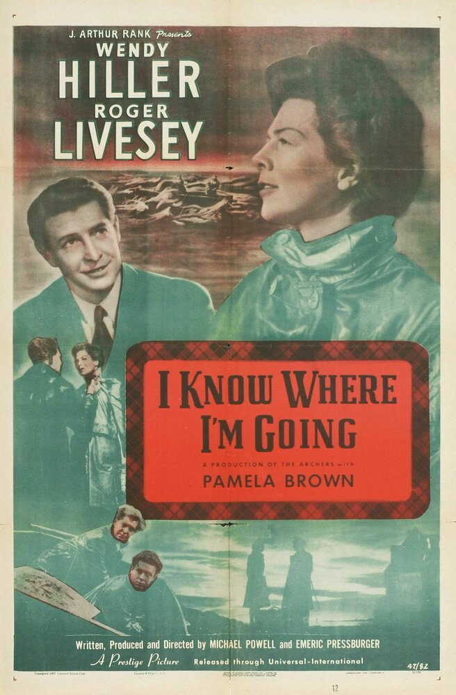 Я знаю, куда я иду! (1945) постер