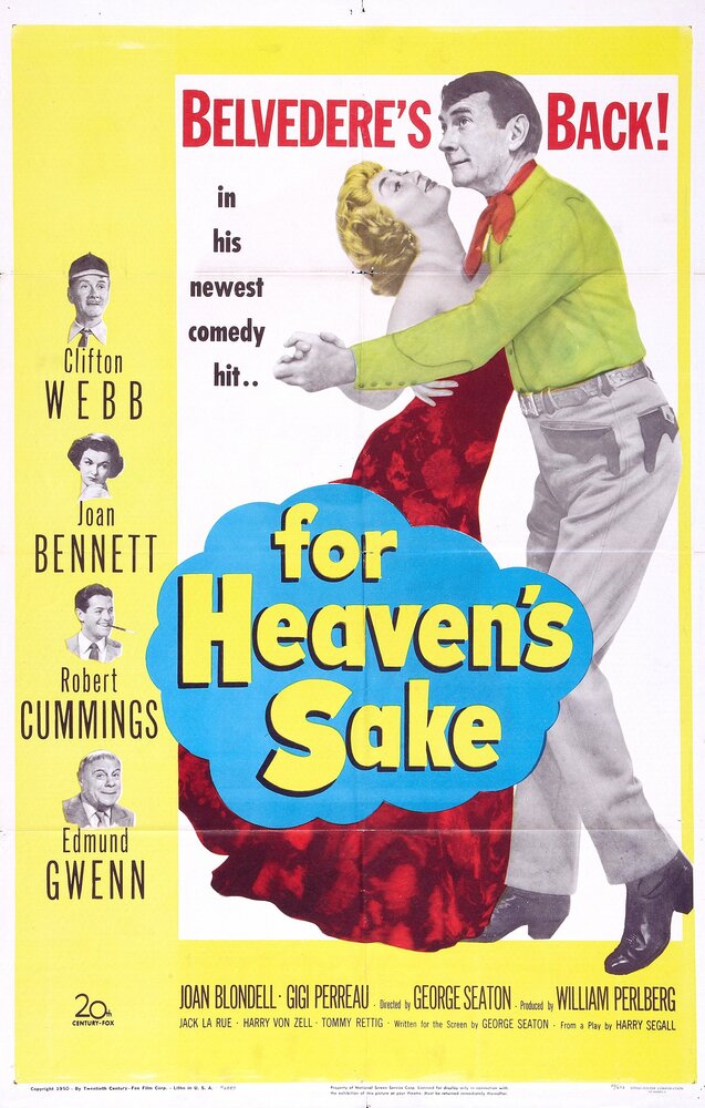 For Heaven's Sake (1950) постер