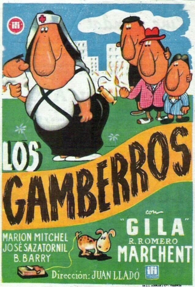 Los gamberros (1954) постер