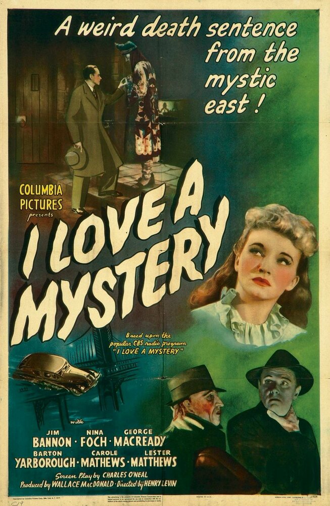 I Love a Mystery (1945) постер