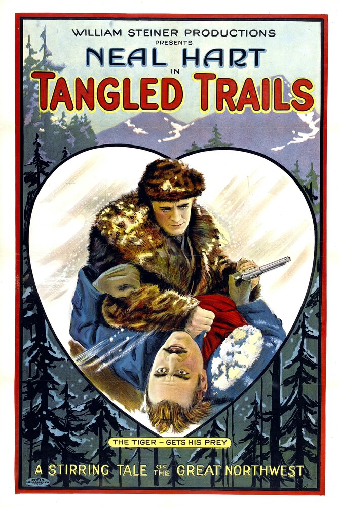 Tangled Trails (1921) постер