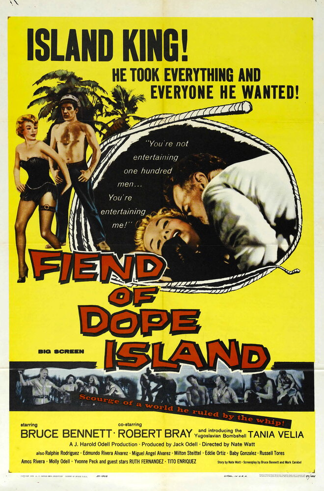 The Fiend of Dope Island (1961) постер