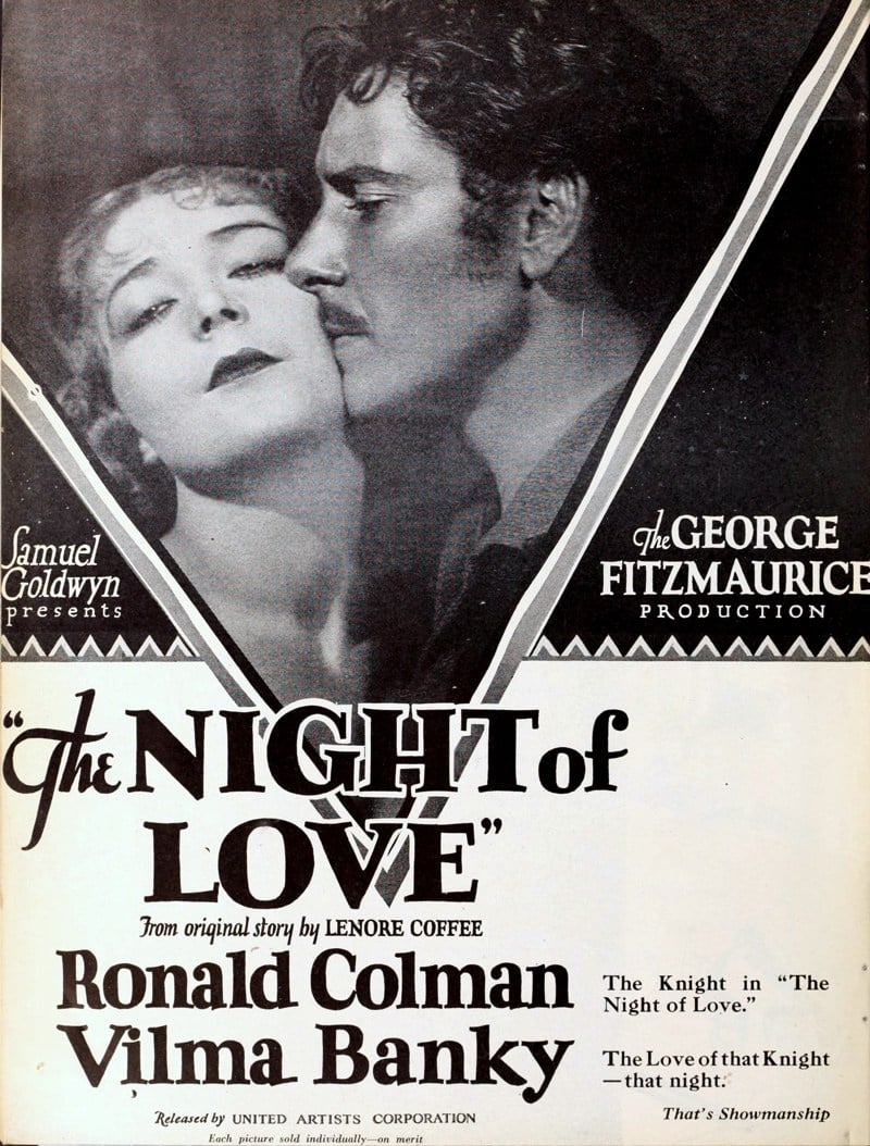 Ночь любви (1927) постер