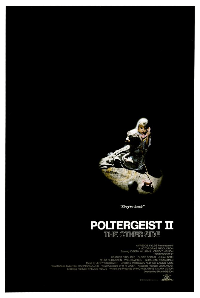 Полтергейст 2: Обратная сторона (1986) постер