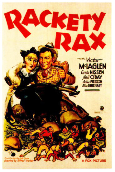 Rackety Rax (1932) постер