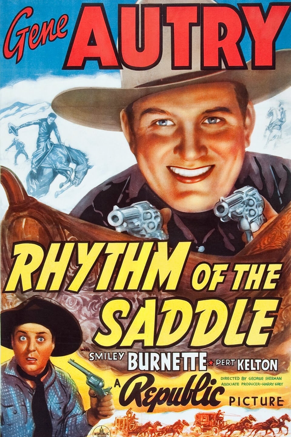 Rhythm of the Saddle (1938) постер
