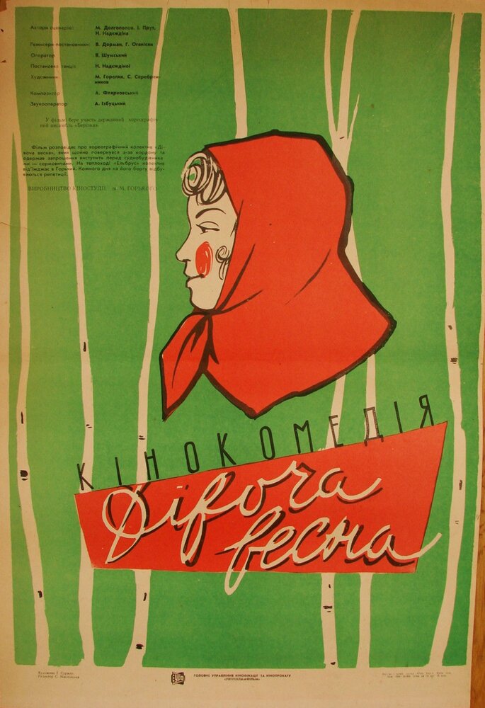 Девичья весна (1960) постер