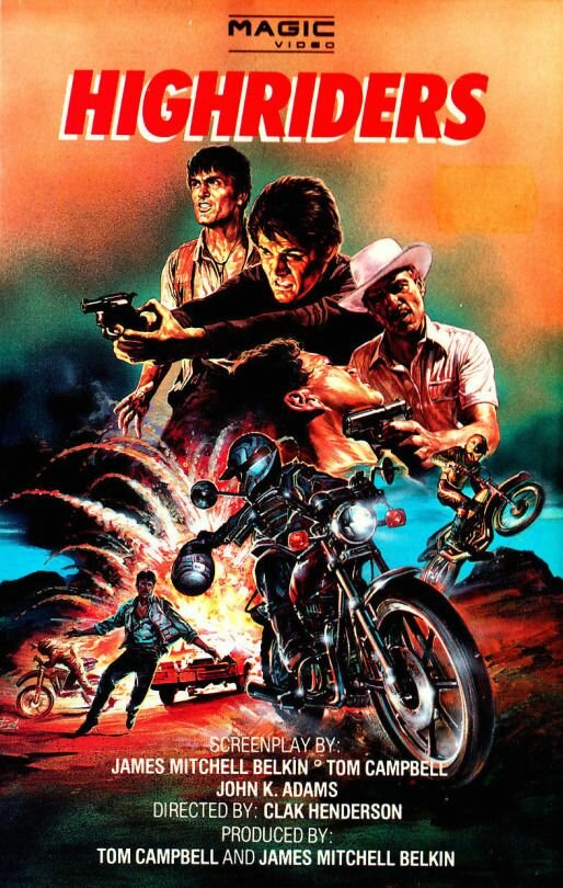 Воины ада (1987) постер