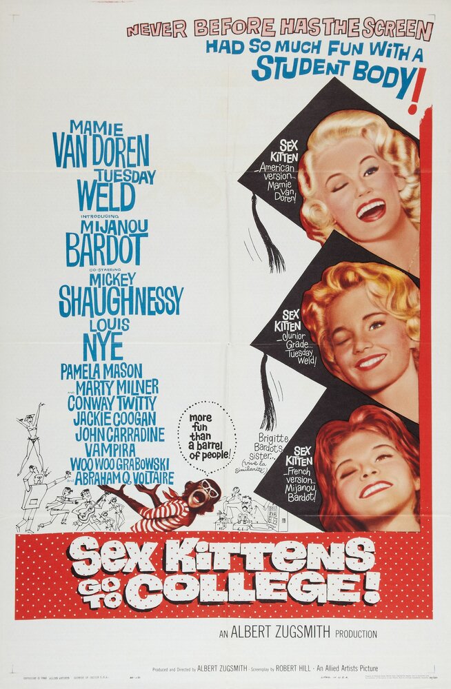 Секс-кошечки идут в школу (1960) постер