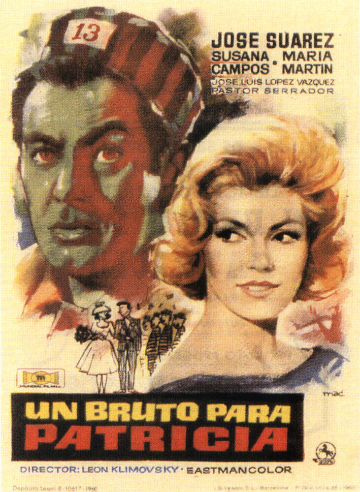 Un bruto para Patricia (1960) постер