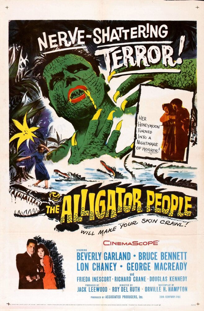 Люди-аллигаторы (1959) постер