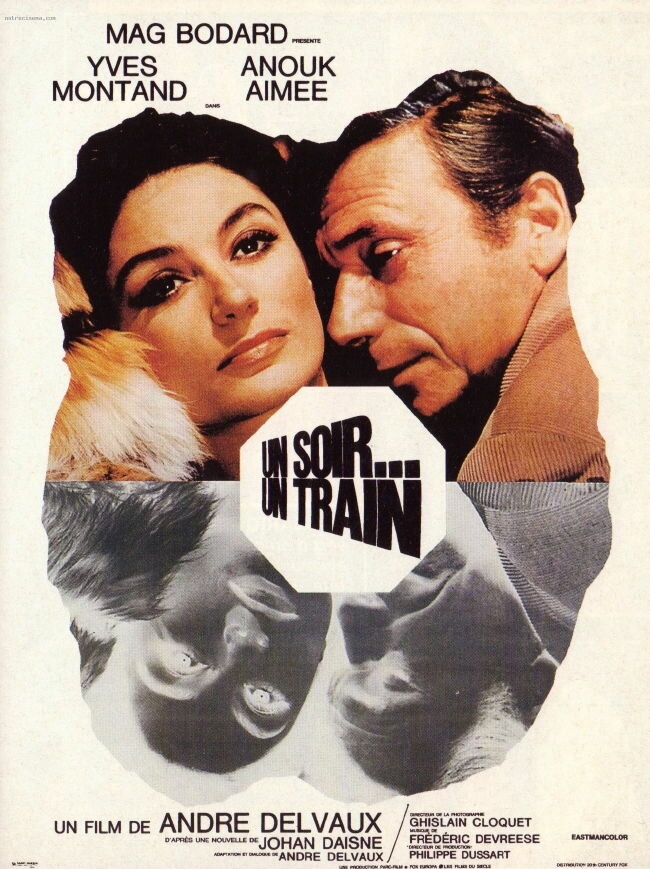 Однажды вечером, поезд (1968) постер