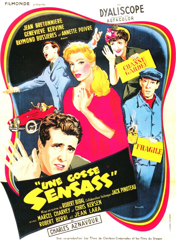 Une gosse «sensass» (1957) постер
