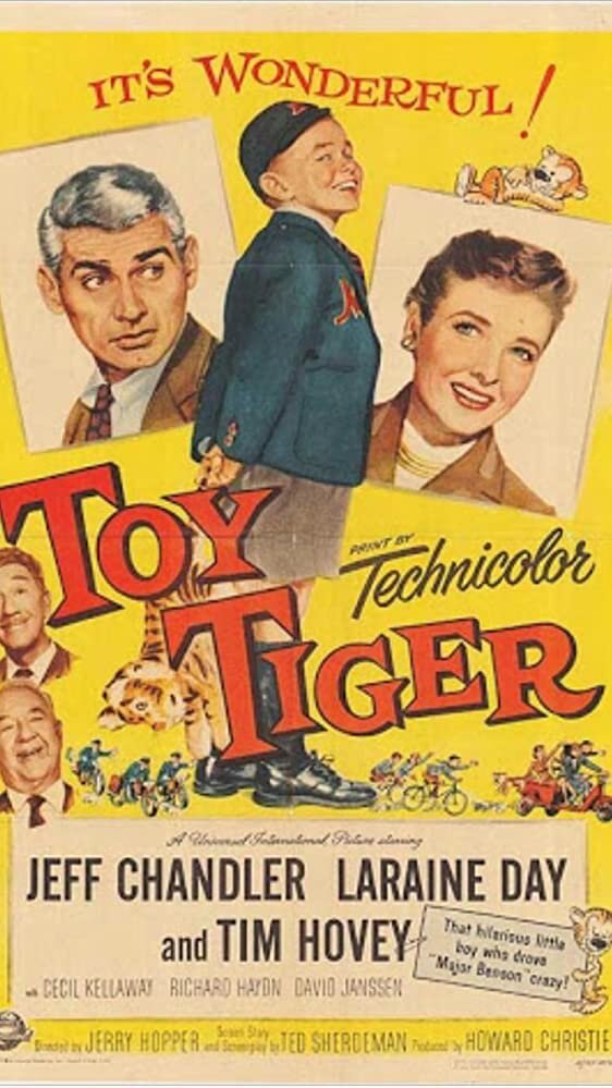 Игрушечный тигр (1956) постер