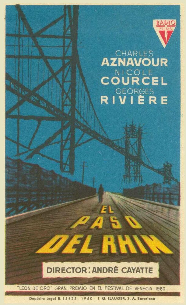 Переход через Рейн (1960) постер