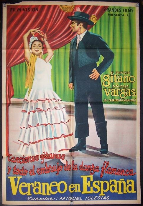 Veraneo en España (1956) постер
