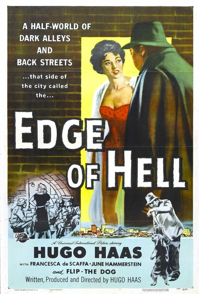 Edge of Hell (1956) постер