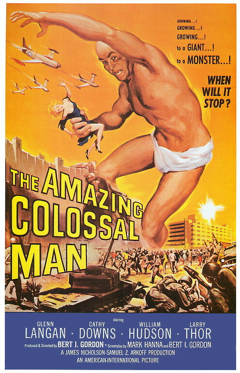 Невероятно огромный человек (1957) постер