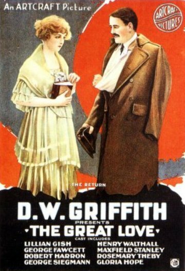 Великая любовь (1918) постер