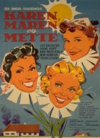Karen, Maren og Mette (1954) постер