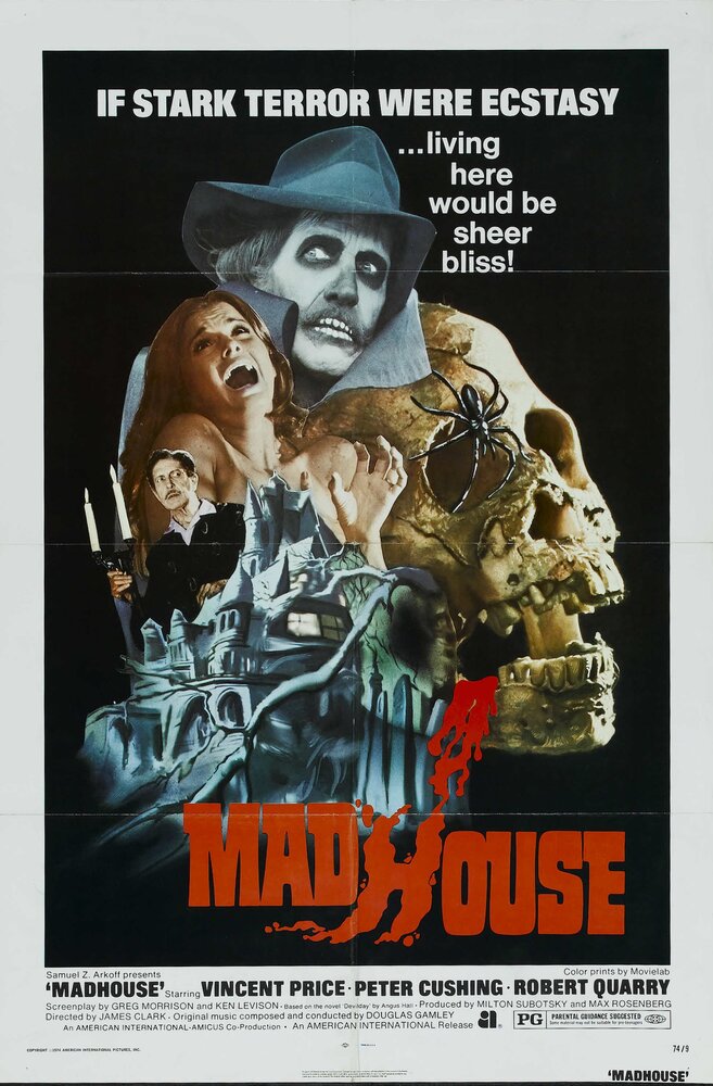 Сумасшедший дом (1974) постер