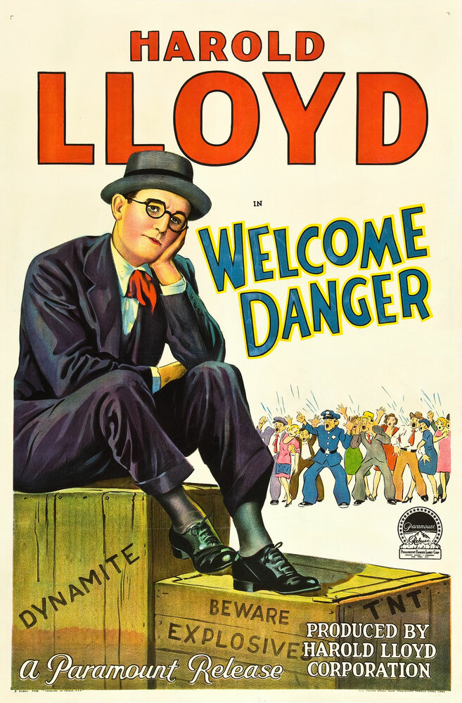 Добро пожаловать, опасность (1929) постер