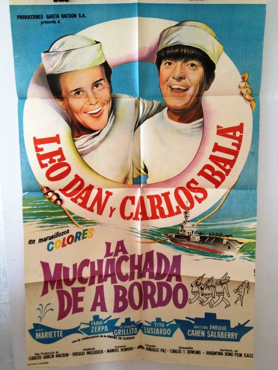 La muchachada de a bordo (1967) постер